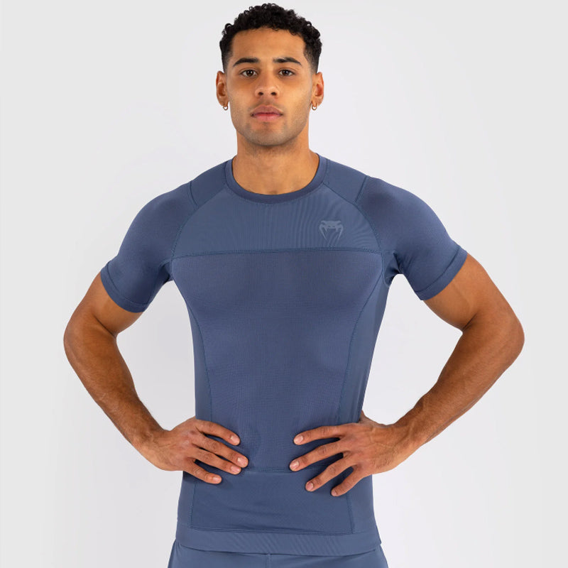 G-Fit Air Short Sleeve Rashguard Foggy Blue