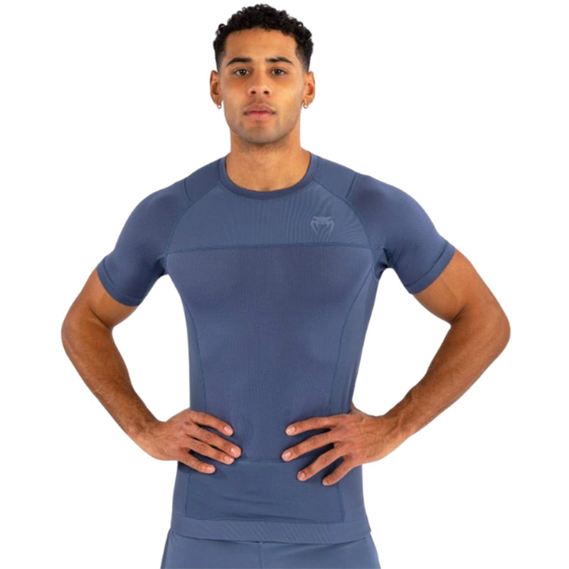 G-Fit Air Short Sleeve Rashguard Foggy Blue