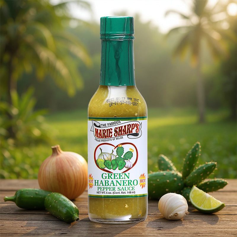 Green Habanero pepper sauce