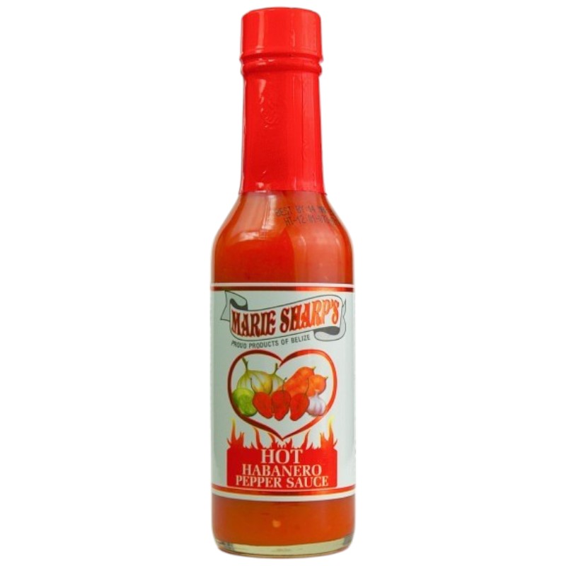 Hot habanero pepper sauce